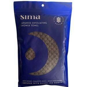 Sima Japanese Exfoliating Shower Towel